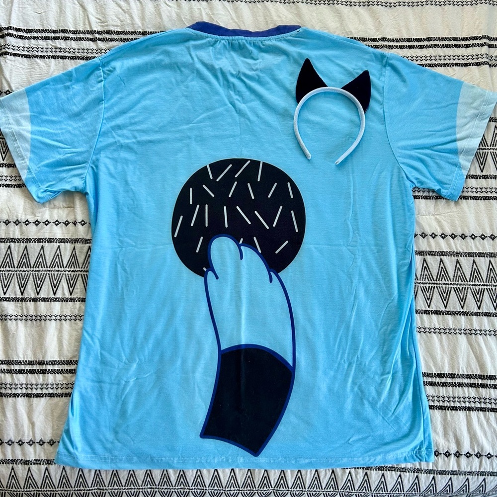 Blue Dog Dad Costume Tshirt 💙🐶